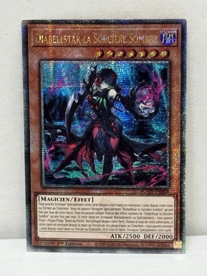 FRENCH Diabellstar the Black Witch (Quarter Century Secret Rare) AGOV-FR006 #3 - Image 1 of 4
