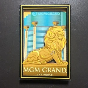Vintage MGM Grand Las Vegas Refrigerator Magnet - Picture 1 of 3