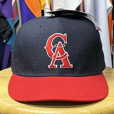 Vintage New Era Diamond Collection MLB California Angels Baseball Fitted Hat - Image 1 of 4