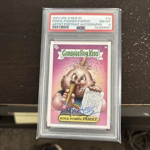 Alex Pardee GPK Series 2 Artist Portrait Autograph 1a Certified 8 - Picture 1 of 2