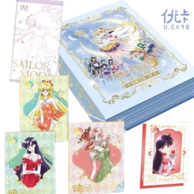 Jogo de cartas colecionáveis Sailor Moon CCG 13 pacotes caixa de reforço céu - Imagem 1 de 4