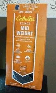 Cabelas Herren mittelschwer Militärqualität Basisschicht tailliert Top Größe XL - Bild 1 von 5