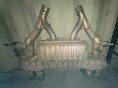 Used BMW M4 OEM REAR MUFFLER EXHAUST PIPE TAIL PIPE 2015 2016 2017 2018 2019 - Image 1 of 4