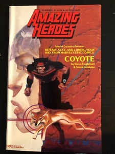 Barbaneja/Fantagraphics AMAZING HEROES #21 (1983) - Coyote de Steve Englehart - Imagen 1 de 2
