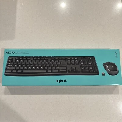 Logitech Wireless Keyboard and Mouse Combo (920-008971) - Image 1 of 2