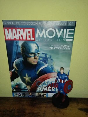 Figura Capitán América Marvel Movie Collection Eaglemoss Resin Figure - Imagen 1 de 3