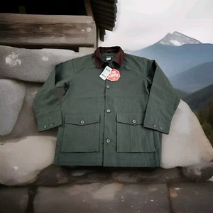 CONCURVE Field Jacket WINDSTOPPER Men's Size Medium Olive Green Canvas  - Picture 1 of 15