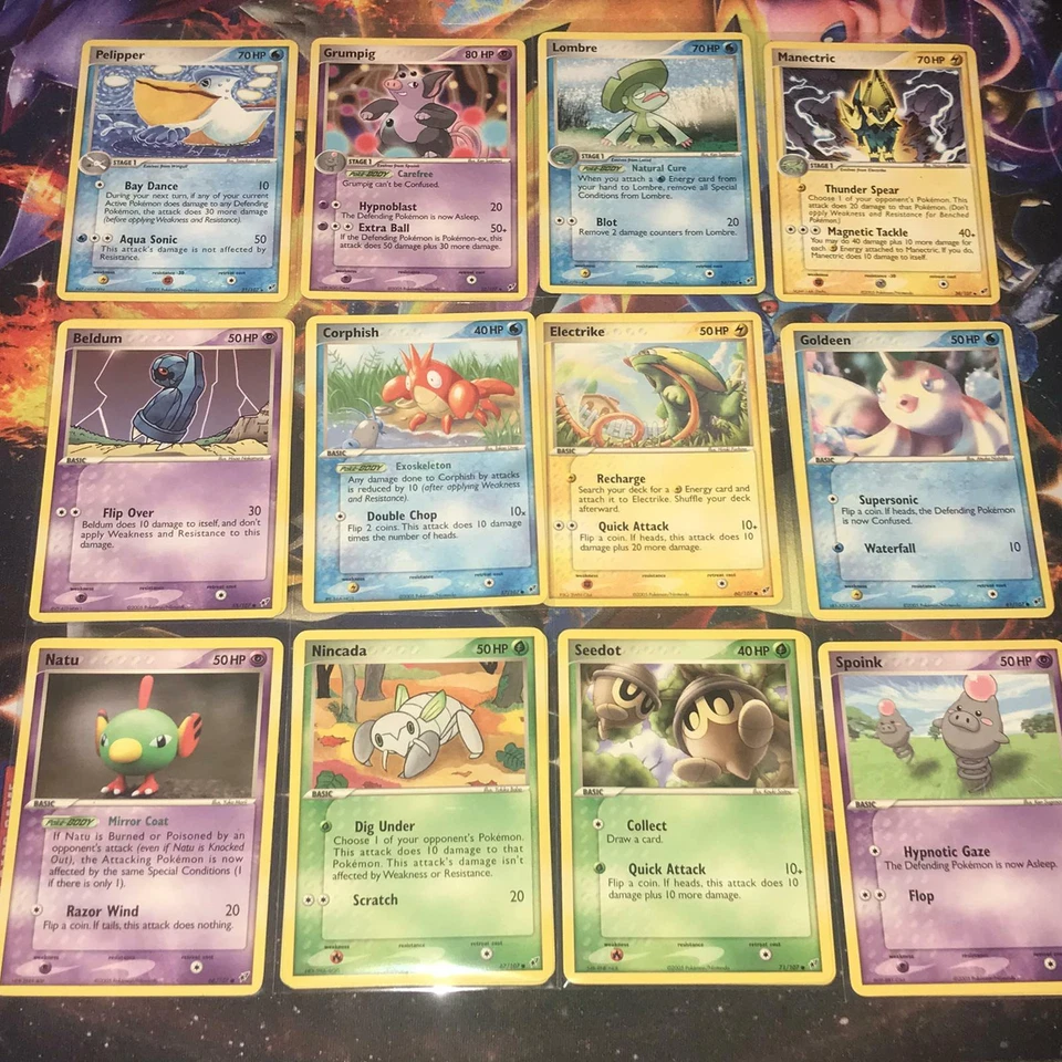 /107 EX DEOXYS ~ NON-HOLOS ~ CHOOSE YOUR OWN SINGLE CARDS ~ Pokemon Card - Image 1 of 1