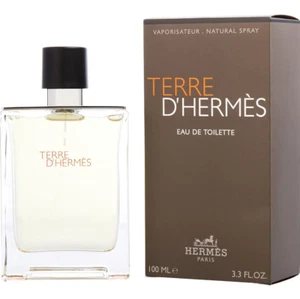 Hermes Terre D'Hermes Eau De Toilette For Men 100 ml New Sealed Box - Picture 1 of 6