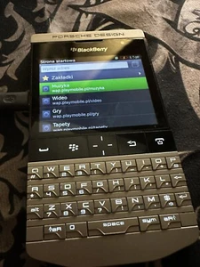 blackberry porsche design p9981 - Zdjęcie 1 z 4