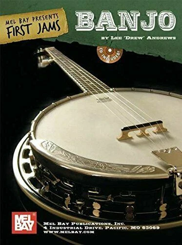 MEL BAY PRESENTS FIRST JAMS BANJO MUSIC BOOK/CD BEGINNER RARE BRAND NEW ON SALE - Image 1 of 1
