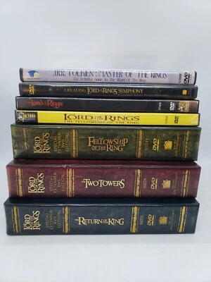 Ultimate Lord Of The Rings DVD Lot: 4 Films/3 Documentaries! Very Good Condition - Image 1 of 4