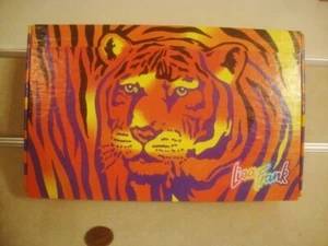 Scatola portasigari vintage 1990 LISA FRANK TIGER made in USA LUMINOSA da collezione! - Foto 1 di 5