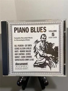 Piano Blues - Vol. 5 (1929-1936) Bill Pearson & verschiedene Künstler Audio CD SELTEN!! - Bild 1 von 1