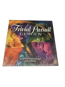 Trivia Pursuit Genus IV - NEW SEALED Classic Vintage Free Shipping - Picture 1 of 2