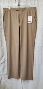 Brady Herren Performance Golf strukturierte Stretchbeige Hose Größe 36 x34 neu mit Etikett - Bild 1 von 15