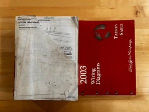 2003 Ford Taurus, Sable OEM Workshop Manual & Wiring Diagrams - Bild 1 von 2