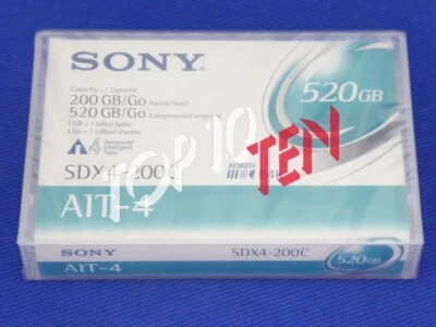 Sony SDX4-200C AIT-4 Tape Datenkassette 200GB 520GB - Bild 1 von 2