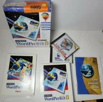 Corel Word Perfect Suite 8 Actualización CD ROM Versión Windows 95 NT  Foto 1 de 4