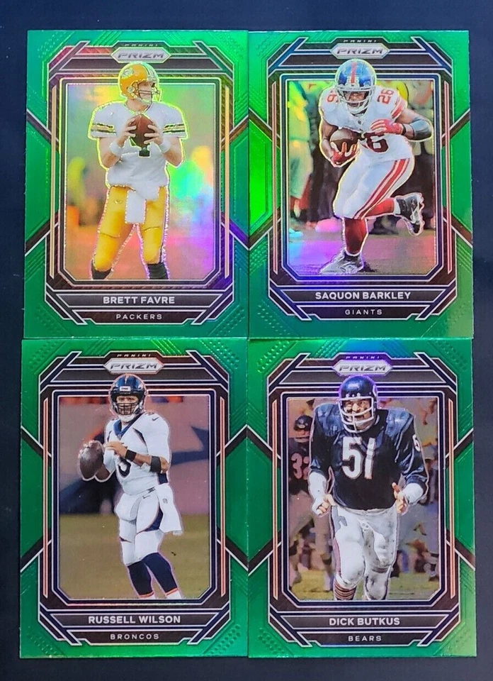 2022 Prizm Football GREEN PRIZMS 251-400 with Rookies You Pick the Card - Image 1 of 1