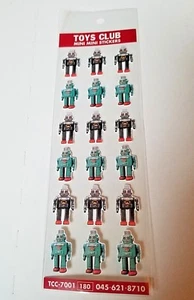 Vintage SMOKING ROBOTS TOYS CLUB asst Mini Mini Stickers TCC7001 Cosmic Artifact - Picture 1 of 3