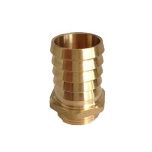 1" AG 25 mm Schlauchstutzen Messing Schlauchtülle Außengewinde Tülle Schlauch - Bild 1 von 3