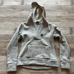 Nike ACG Hoodie Womens Medium Gray Sweater Fleece Pullover Vintage - Picture 1 of 10