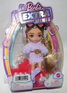 Barbie Extra Minis blond blau Augen 5,5" Puppe Mode & Accessoires mit Ständer Neu - Bild 1 von 7