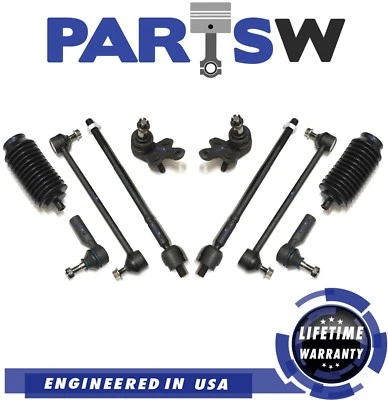 10 Pc Suspension Kit for Lexus Toyota Avalon Camry Solara Tie Rod Ends Sway Bars - Image 1 of 4
