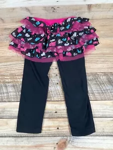 Piper Baby Girls 3T Hearts Layer Tutu Skirt Leggings Bottoms Under Stretch Pants - Picture 1 of 7