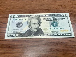 Perfect Rare 2017 $20 Bill Note Birthday Anniversary 12/9/1988 Dec. 9, 1988 - Picture 1 of 4
