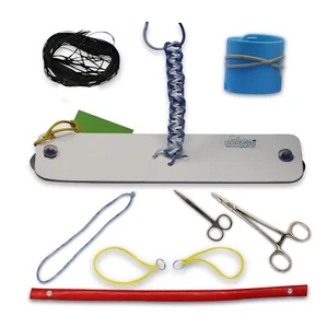 Knotenbinder Übungsset Taschenformat Probe Handinstrument und tiefe Krawatten 2023 - Bild 1 von 11