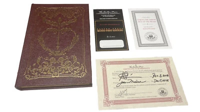 Alice Walker *SIGNED* TAKING THE ARROW OUT OF THE HEART Easton Press 1st w/COA - Image 1 of 4