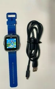 VTech Kidizoom Smartwatch DX kids watch photo video game touch screen Blue - Picture 1 of 6