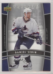 2006-07 Upper Deck Trilogy Daniel Sedin #98 HOF