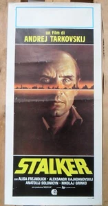 Stalker ORIGINAL Italian Locandina POSTER Andrei Tarkovsky Crovato Wasteland Art - Picture 1 of 2
