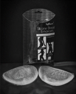 Sujetador pushup de silicona Softleaves X900 potenciadores de senos filetes de pollo insertos - Imagen 1 de 10