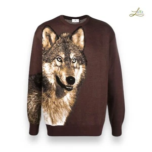 Suéter Etro Wolf Tejido Jmper Talla 2XL - Imagen 1 de 6