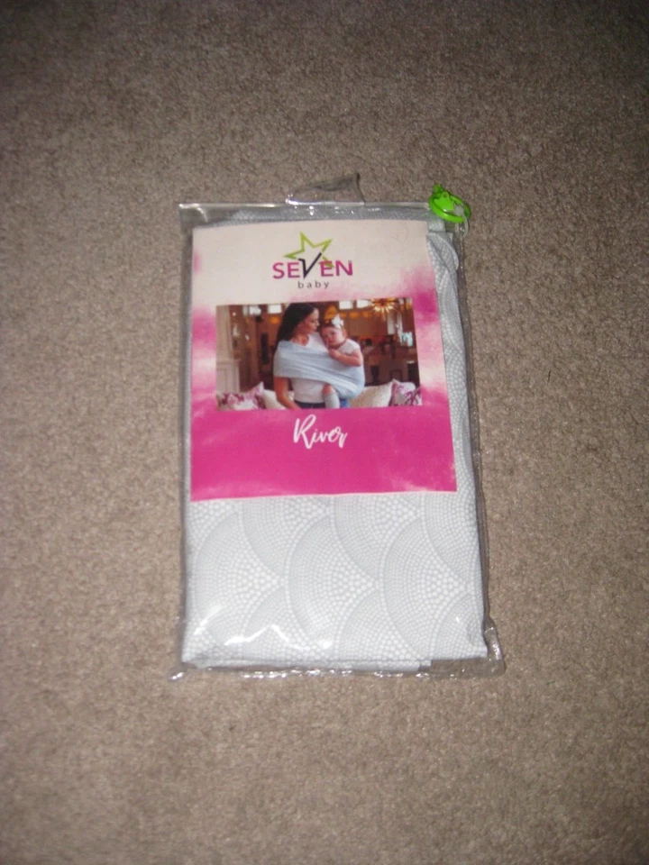 Nuevo Seven Everyday Sling River Print Talla 2 Recién nacido a niño pequeño 35 libras Foto 1 de 1