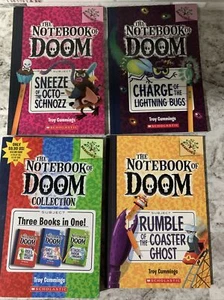 The Notebook of Doom by Troy Cummings Book Lot Of 7 Stories 1 2 3 8 9 & 11 - Picture 1 of 10