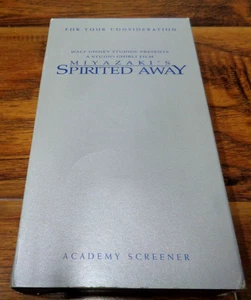 2001 SPIRITED AWAY FOR YOUR CONSIDERATION ACADEMY VHS VGC TESTED HTF MIYAZAKI - Picture 1 of 6