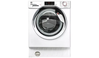 New Graded Hoover HBWS49D1ACE80 9kg 1500 Integrated Washing Machine RRP £399-K36 - Image 1 of 4