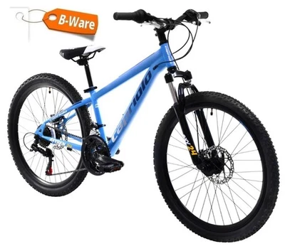 24 Zoll Mountainbike Capriolo Oxygen 2D FS, Shimano 18G - hellblau, B-WARE - Bild 1 von 4
