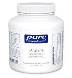 Pure Encapsulations L-Arginina 180 Vegcap - Imagem 1 de 1