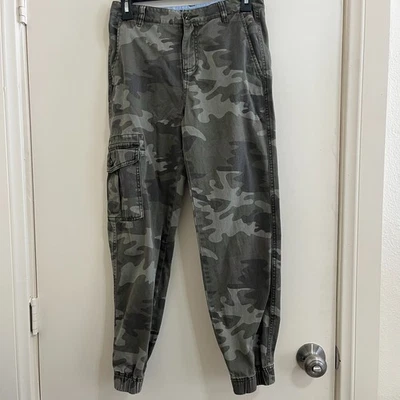 Pantalones Tommy Hilfiger Niños Talla 16 Carga Jogger Camuflaje Logo Patinador Gorpcore. Foto 1 de 4