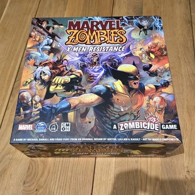 Marvel Zombies X Men Resistance Zombicide Cmon Games Base Set Used. - Image 1 of 4