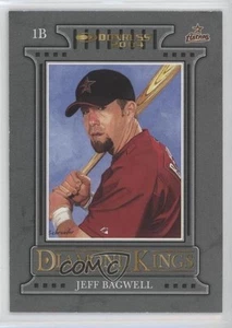 2004 Donruss Diamond Kings Inserts Black /100 Jeff Bagwell #DK-9 HOF - Picture 1 of 3
