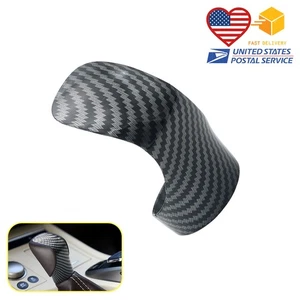 Car Lever Stick Gear Shift Knob Cover Protective For Lexus IS 2013-2018 Black - Picture 1 of 12