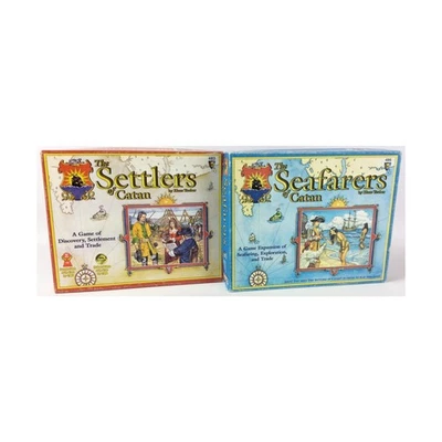 Mayfair Board Jeu Colons de Catan Collection #4 - Base Jeu +2 Ex Fair / Ex - Photo 1/2