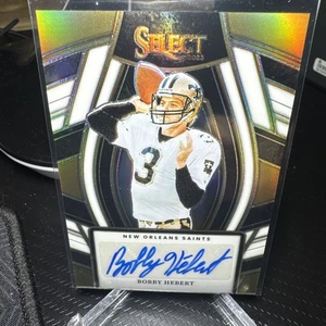 2023 Panini Select Black And Gold Prizm Bobby Hebert Auto /50 - Picture 1 of 4